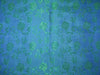 Silk Brocade Fabric Blue x Green COLOR 44" WIDE BRO766[2]