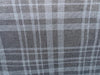 100% Cotton Denim Plaids Fabric 58" wide available in  [ NAVY PLAIDS / /CREAM PLAIDS/]