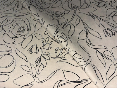 100%  KHADI Linen PRINT58" wide [17093]