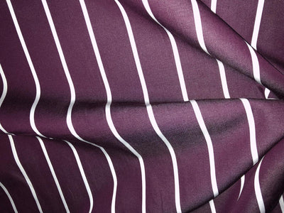 100% Cotton Poplin 58" wide  stripes available in 2 colors beige and chocolate brown[17811/812]