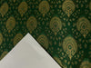 Silk Brocade fabric  44" wide available in 4 colors gold/orange/green and brown BRO901[1-4]