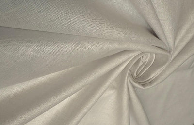 Suiting fabric PC Linen fabric a combination of polyester (P) and cotton (C) available in 3v colors white ,ivory and beige.