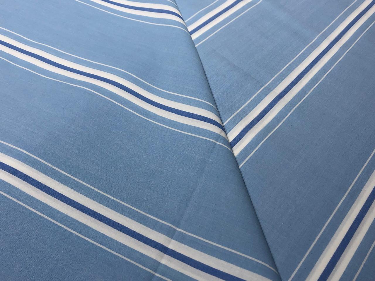 100% Cotton Yarn Dyed Stripe 58" wide available in 3 colors pink and white/green and white/ blue and white and multicolor
