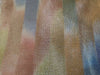 100%  Silk tissue fabric with gold and multi color 44 inches wide