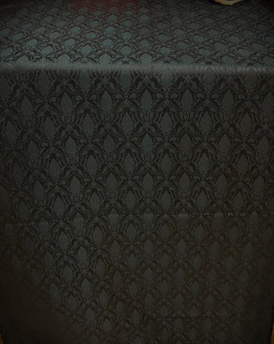 Silk Brocade fabric 44"self  floral  jacquard  available in 3 colors burgandy ,deep blue almost black and dark green BRO1065