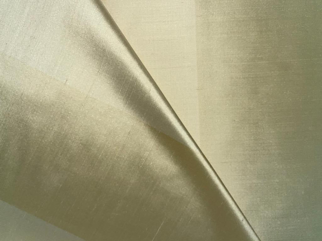 Silk Dupioni Fabric Cream and Gold color Stripes 108"/54" wide DUPS57[1]