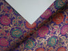 Silk Brocade Fabric Metallic Gold & Multi Color 44" wide BRO267[2]
