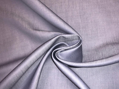 Italian Supima Cotton Twill VERCELLI' 58" wide available in white, pink and lilac [18632/33]
