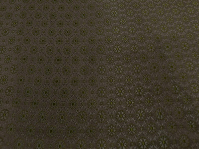 SILK BROCADE FABRIC IRRIDESCENT GREEN COLOR 44" INCH BRO47[3]