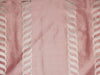 Silk Dupioni with Satin  pink and ivory jacquard stripe 54" wide DUPSJ4[1]