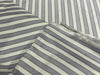 SILK TAFFETA Fabric Light Lilac,Ivory &amp; Black color STRIPES 54" wide TAF#S119