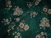 100% linen Floral digital print fabric 44" wide available in two colors burgundy and green[13051/53]
