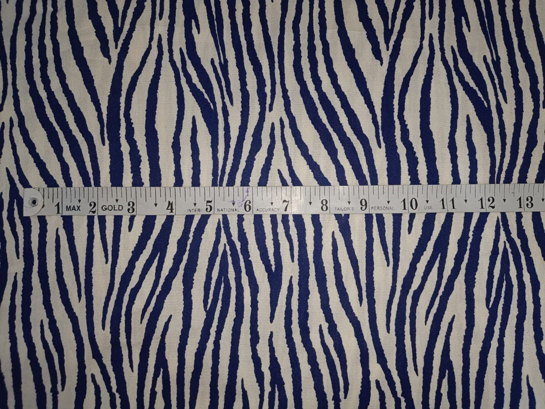 Premium Viscose Rayon Digital Zebra Print fabrics 58