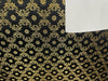 Silk Brocade fabric  44" wide BRO905 available in 6 colors [EMERALD GREEN/ BLUEISH GREY /BLACK/ WINE /RED/ MANGO YELLOW][15485/15487