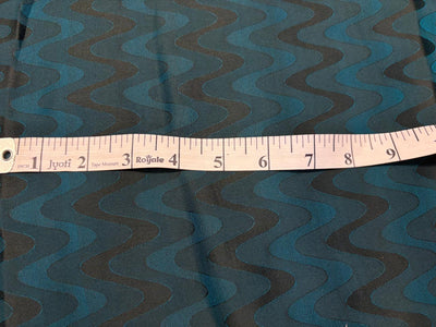 100% silk crepe 16 momme JACQUARD two tones available in 3 colors teal/navy , green/burgundy ,red/gold 44" wide [18369/70/71]