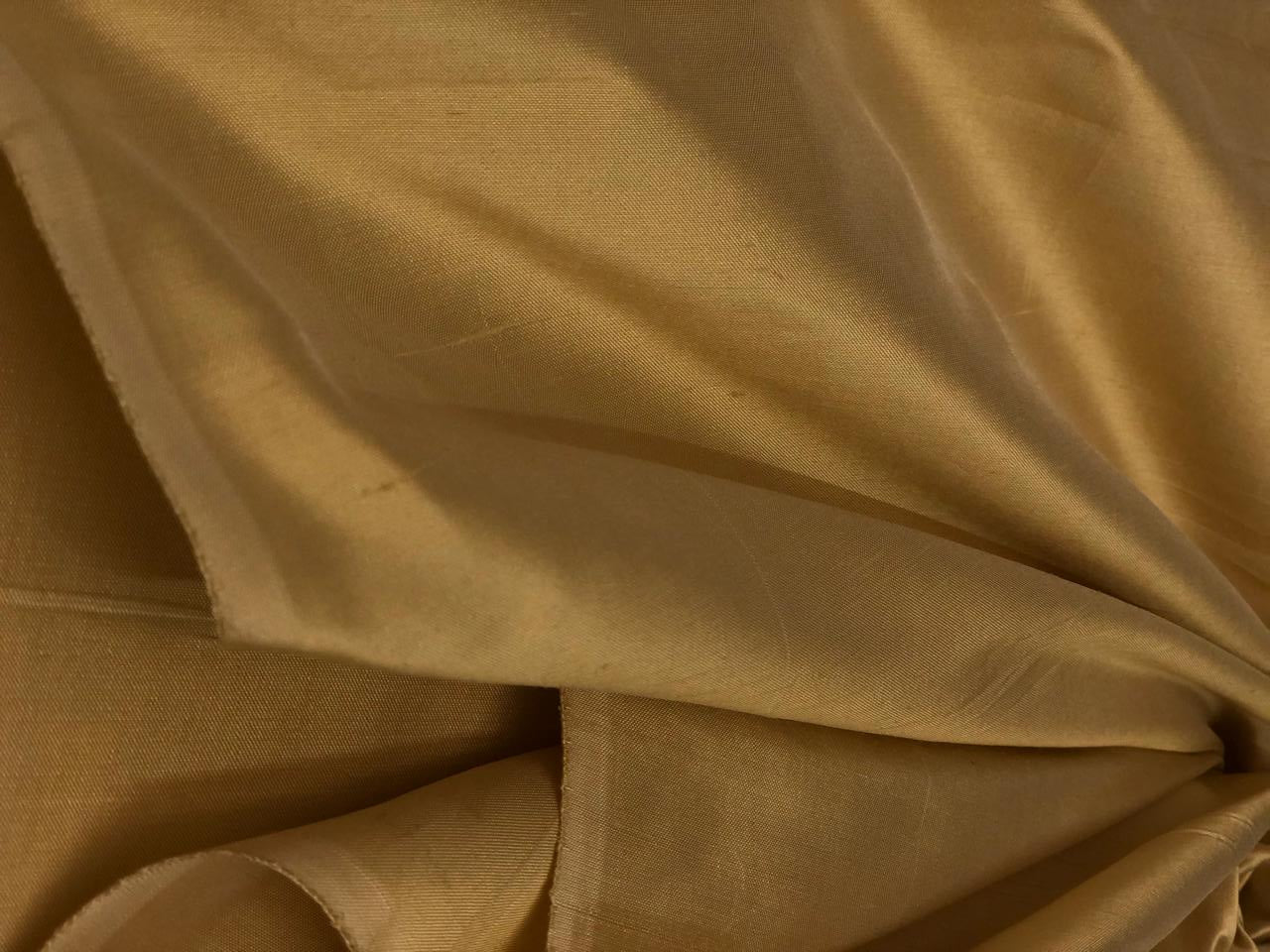 Silk Dupioni fabric gold 54"wide DUP430