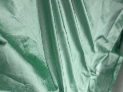 Silk Dupion fabric MINT color 54" wide DUP409[2]ROLL