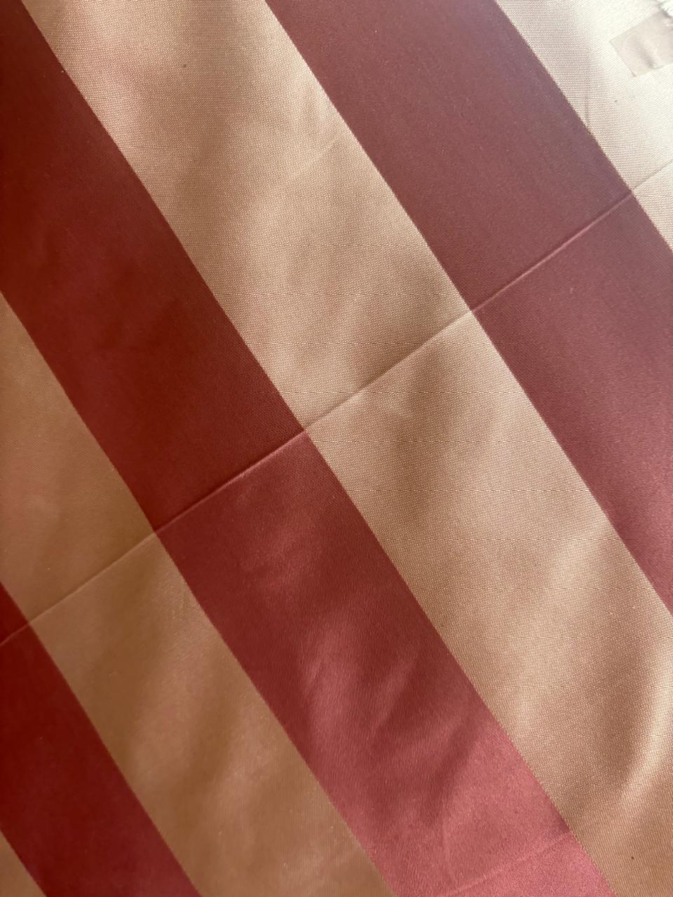 100% silk Taffeta satin stripes available in 8 different color shades [18296/97/98/99/18307/08/09/10]