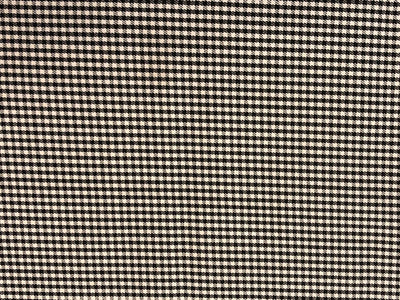 SUITING PLAIDS POLYESTER VISCOSE 58"hounds tooth available in 2 sizes 3 mm and 4 mm [18318/19]