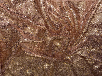 Net Fabric with sequin blush pink  58'' wide [18599]