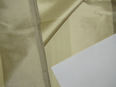 SILK Dupioni FABRIC 3 Shades of Gold Stripes 54" wide DUPS21[1]