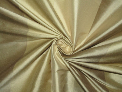SILK Dupioni FABRIC 3 Shades of Gold Stripes 54" wide DUPS21[1]