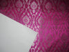 Silk Brocade fabric 44" wide BRO877 available in 4 colours [,Red ,AND METALIC GOLD EGGPLANT AND METALIC SILVER NAVY AND METALIC SILVER PEACH AND METALIC GOLD]