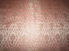 Silk Brocade fabric 44" wide BRO877 available in 4 colours [,Red ,AND METALIC GOLD EGGPLANT AND METALIC SILVER NAVY AND METALIC SILVER PEACH AND METALIC GOLD]