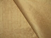 100% PURE SILK DUPIONI FABRIC  GOLD color 44" wide WITH SLUBS MM119[1]