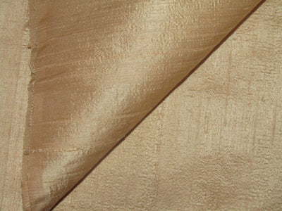 100% PURE SILK DUPIONI FABRIC CREAMY GOLD color 44" wide WITH SLUBS MM119[2]