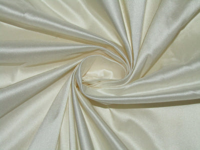 100% silk 40 momme IVORY SILK TAFFETA fabric 54" WIDE TAF2