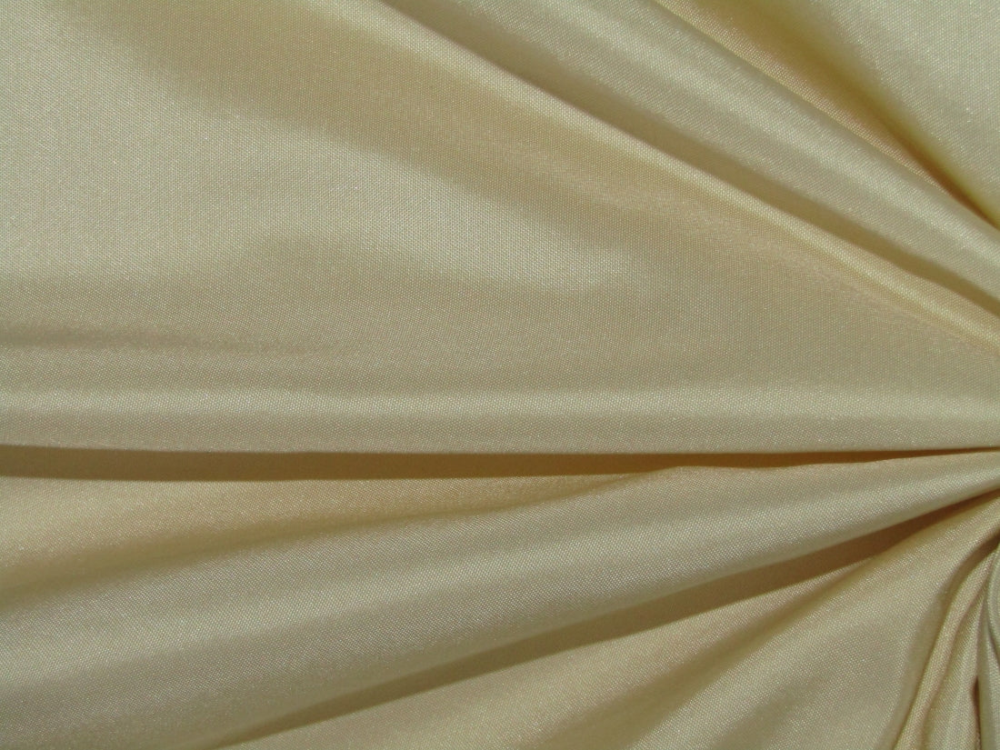 Silk taffeta fabric  Cream Color54&quot; wide*TAF287