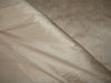100% PURE SILK DUPIONI FABRIC EGG SHELL[cream x pink] 54" wide WITH SLUBS MM83[4]