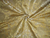 Silk Brocade Fabric Metallic Gold,Cream & Gold color 44" wide BRO253[1] available for bulk preorder