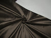 PURE SILK DUPIONI FABRIC BROWN COLOR 54" WIDE DUP195