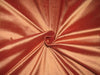 Silk dupioni silk Rust Orange colour 54" wide DUP231[1]