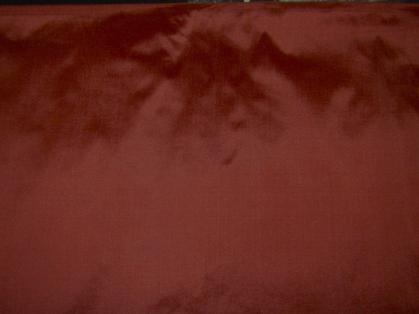 100% Pure silk dupion fabric RUST COLOR 54" wide DUP244[2]