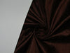 100% PURE SILK DUPIONI FABRIC BROWN color 44" wide WITH SLUBS MM120[3]
