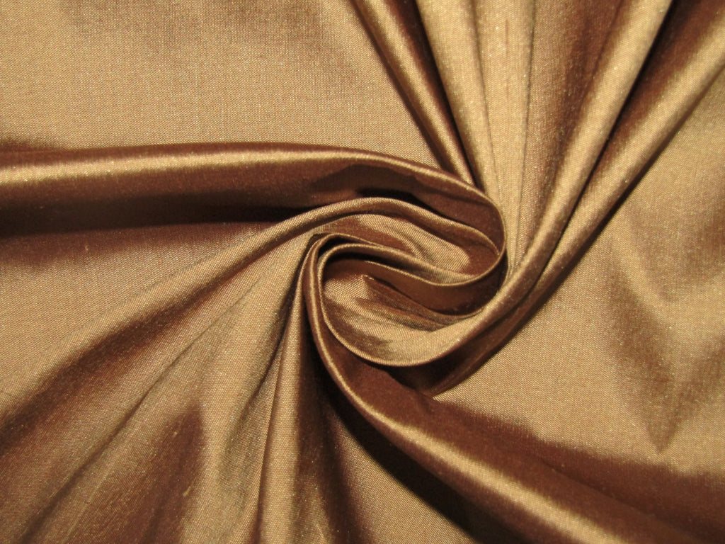 100% pure silk dupioni fabric golden glow color 54" wide DUPA[2]