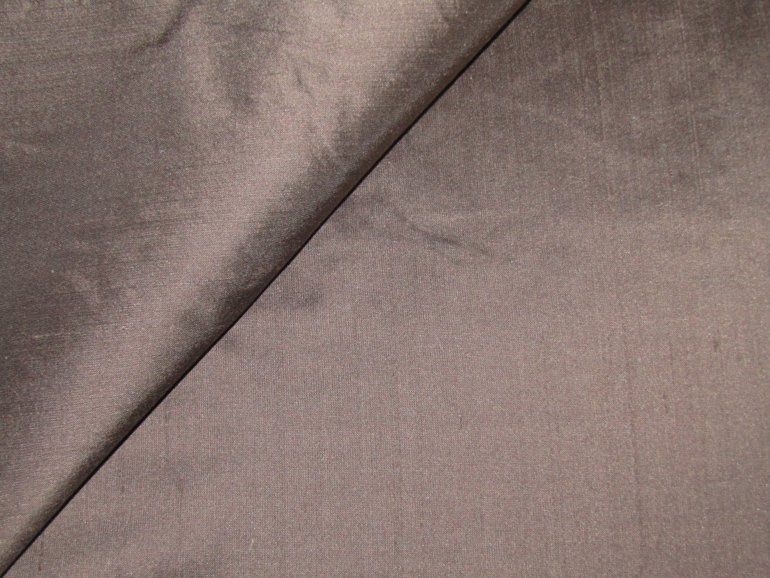 100% PURE SILK DUPION FABRIC CACAO COLOR 54" WIDE DUP41[1]