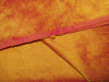 SILK Dupioni FABRIC Iridescent Mango Yellow x Orange color 54" wide DUP31C[2]