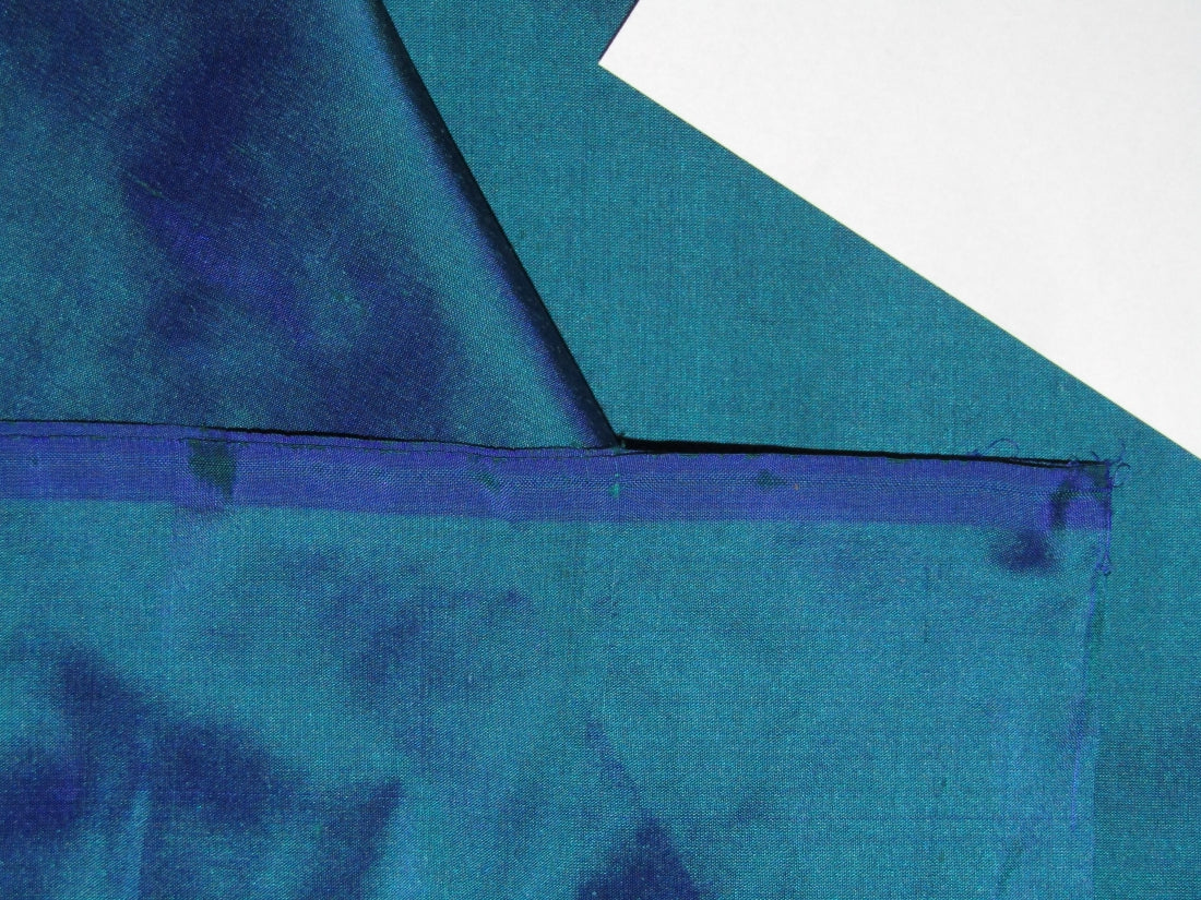 Silk dupioni fabric Purple with Green shot color 54" wide DUP54