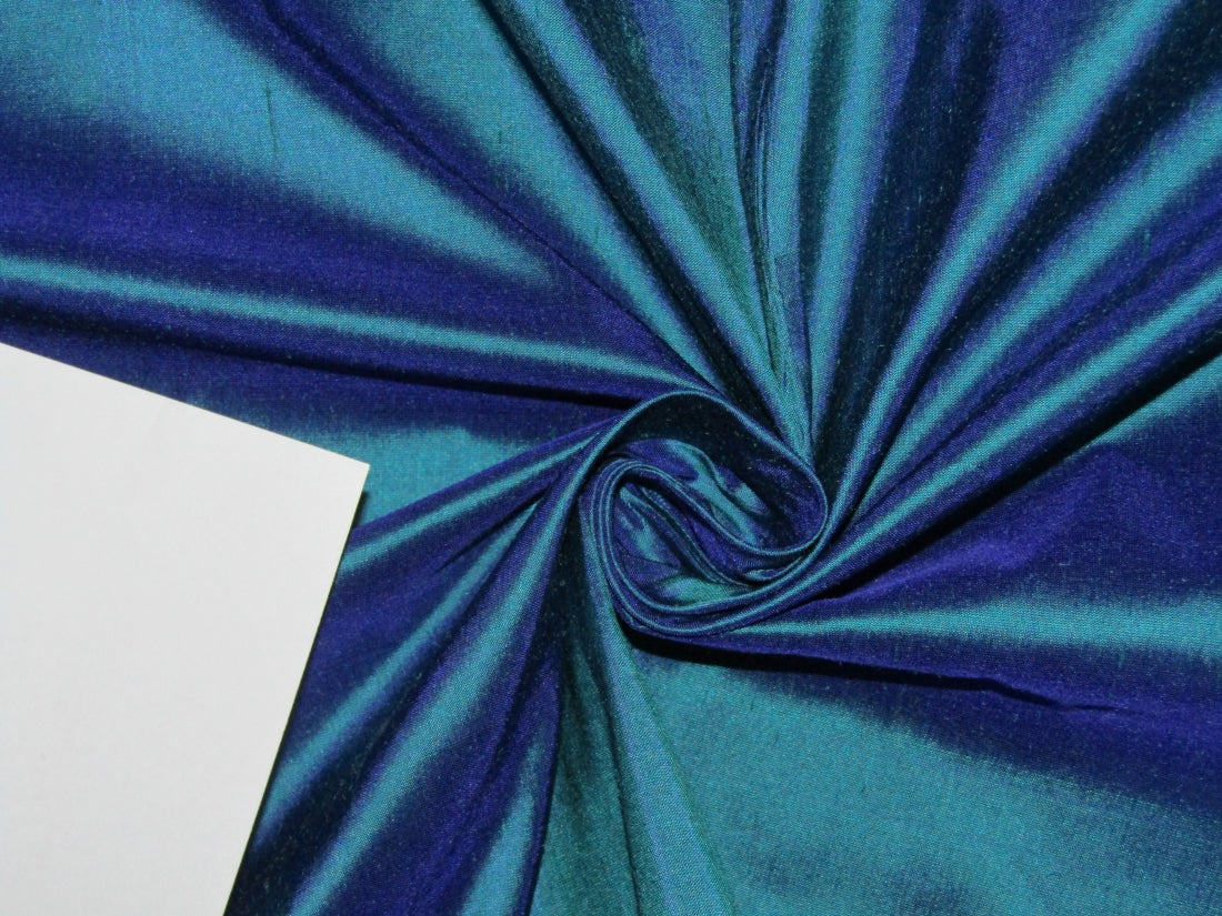 Silk dupioni fabric Purple with Green shot color 54" wide DUP54