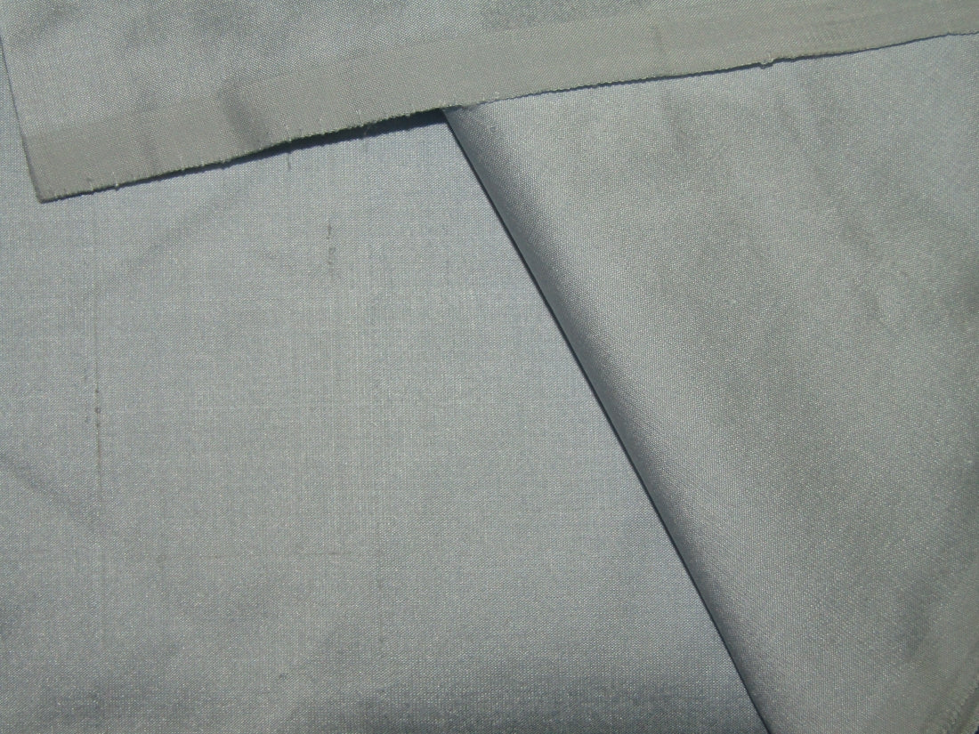 100% pure silk dupion fabric powder blue color 54" wide DUP50[1]