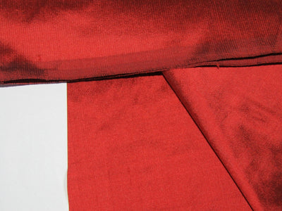 Silk Dupioni fabric Blood red Color 54" wide DUP66[1]