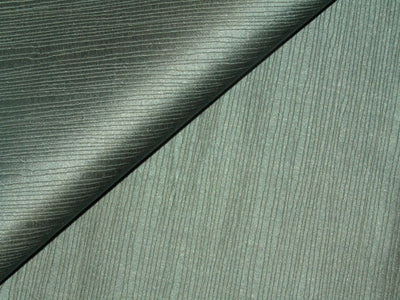 50% Silk 50% Cotton Linen Jacquard  stripes 54" wide Deep Sea Green color TAFNEWS15