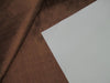 100% PURE SILK DUPIONI FABRIC GOLDEN BROWN color 54" wide WITH SLUBS MM120[4]