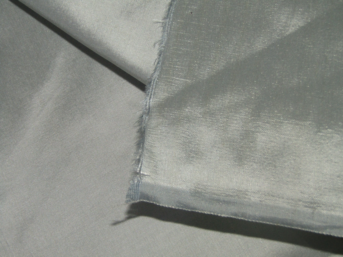 Pure SILK DUPIONI FABRIC SILVER color 54" WIDE DUP141[2]