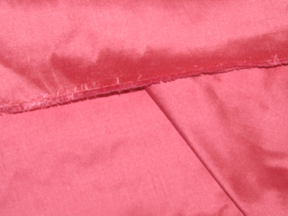 100% Pure silk dupion Fabric SUNKIST CORAL color 44" wide DUP3[5]
