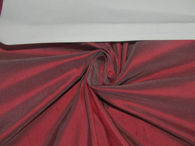 100% pure silk dupioni fabric Iridescent Red color 54" wide DUPB[4]